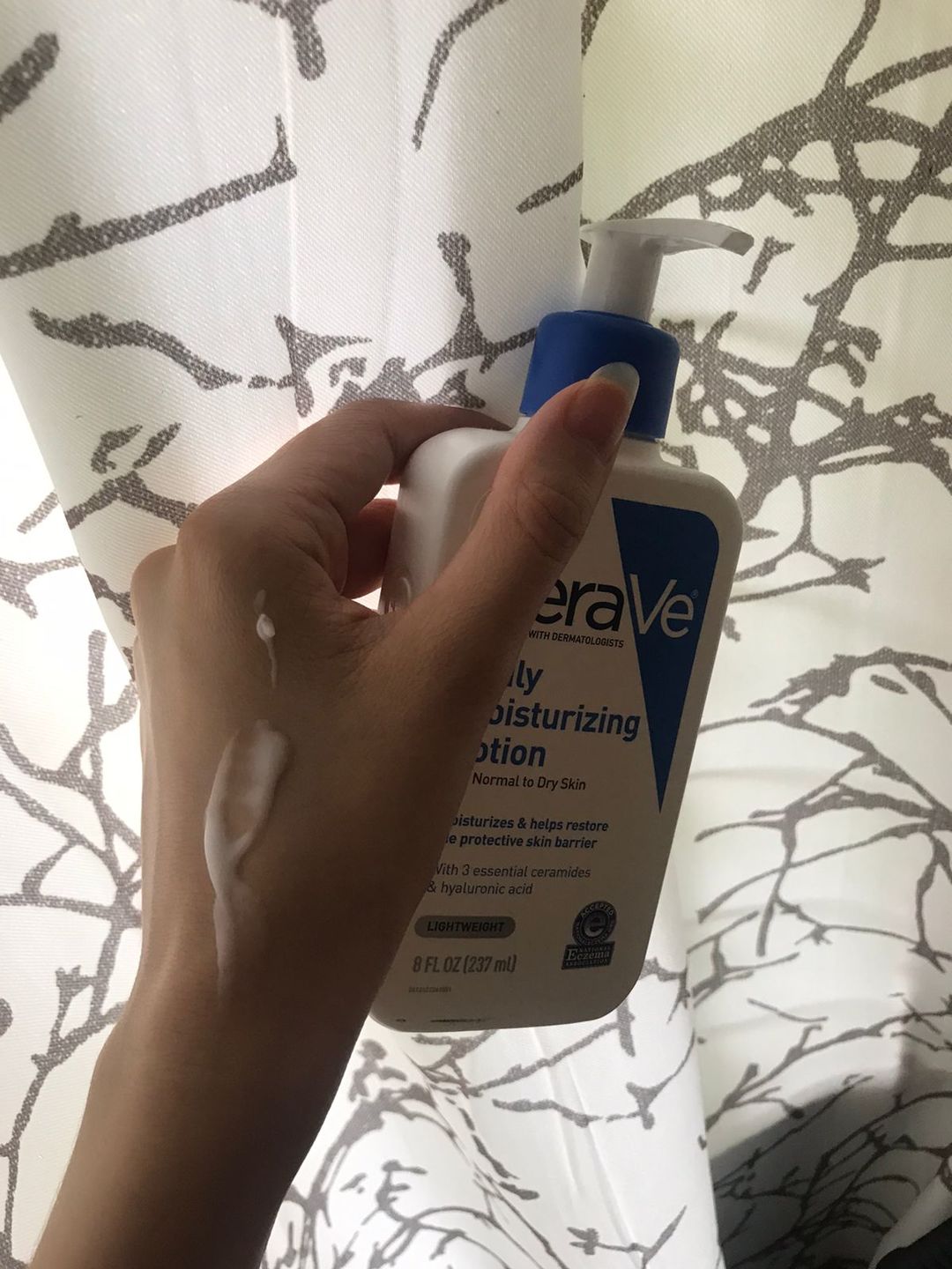 Customer photo review of Daily Moisturizing Lotion