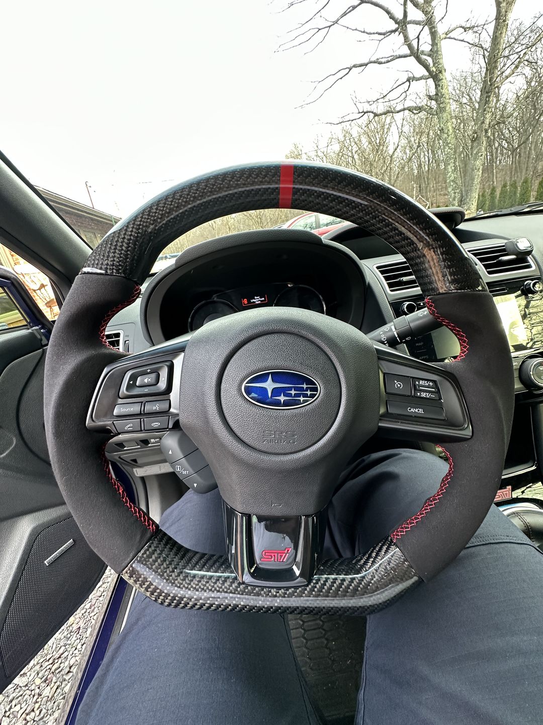 Customer photo review of 2015-21 Carbon D-Shape Steering Wheel