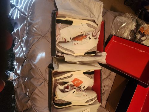 Customer photo review of 2023 Jordan 3 White Cement Reimagined (Pre Order)