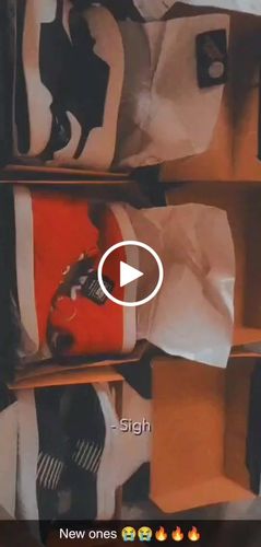 Customer video review of TRIPPIN Red Men's High Top sneaker