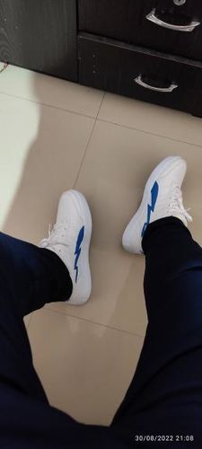 Customer photo review of BOLT White Black Men's casual sneaker