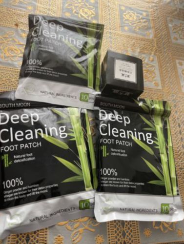 Customer photo review of DetoxCare® | Detox foot patches