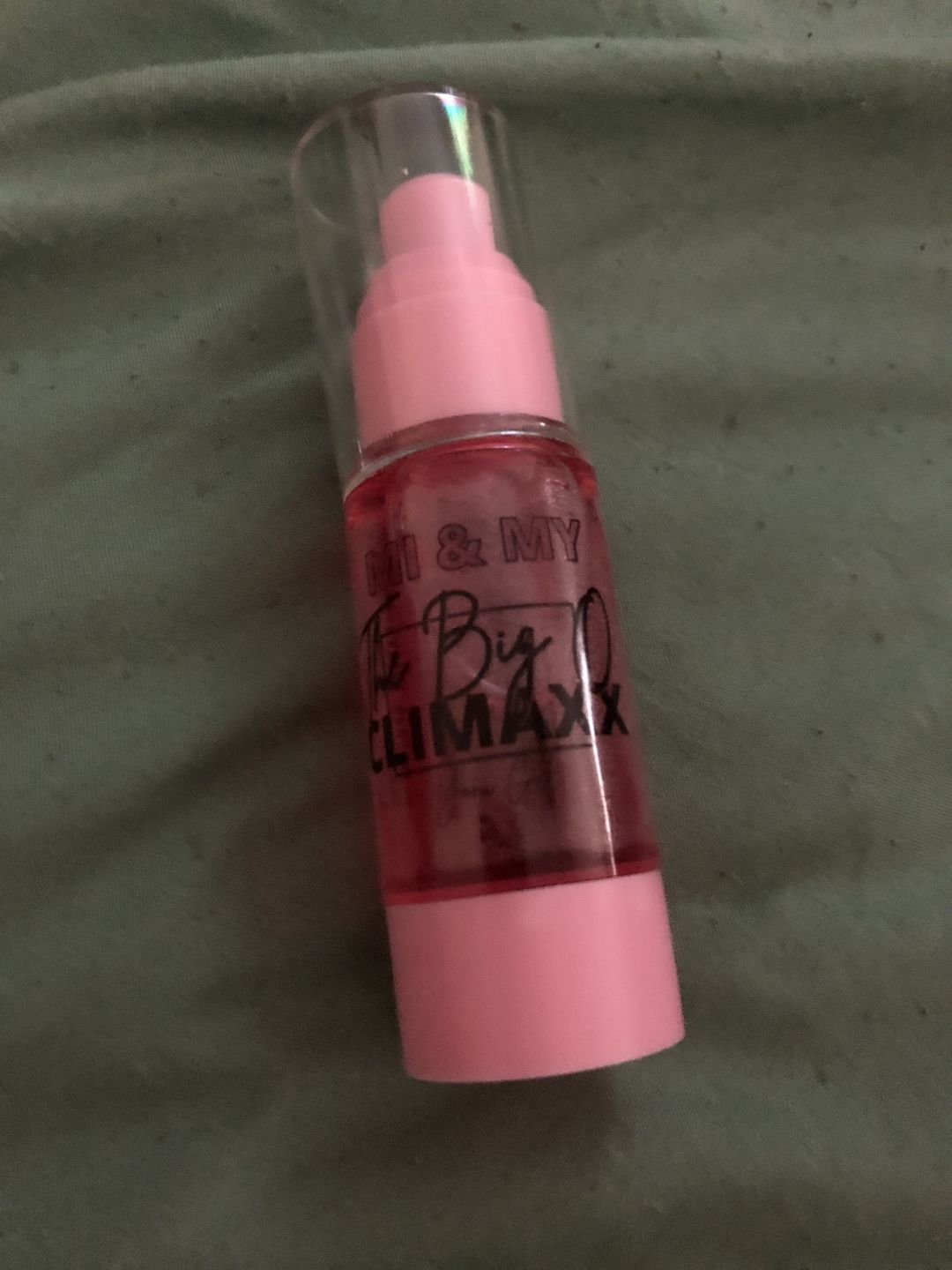 Customer photo review of The Big O CLIMAXX yoni gel