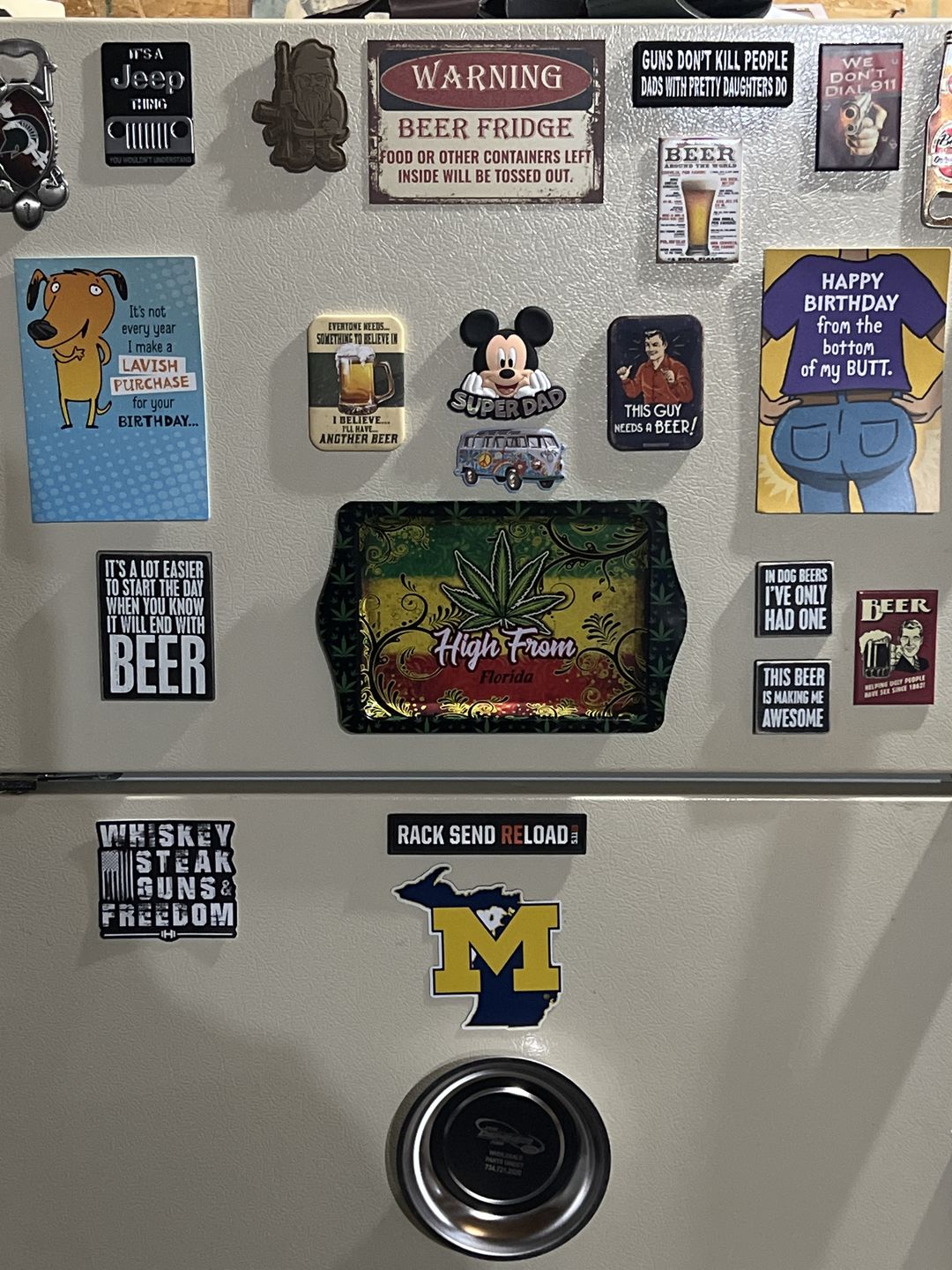 Customer photo review of Whiskey Steak Freedom Decal
