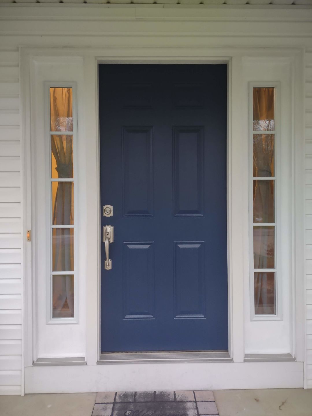 Customer photo review of Clear 5 Lite Glass and Frame Kit (Full Sidelite)