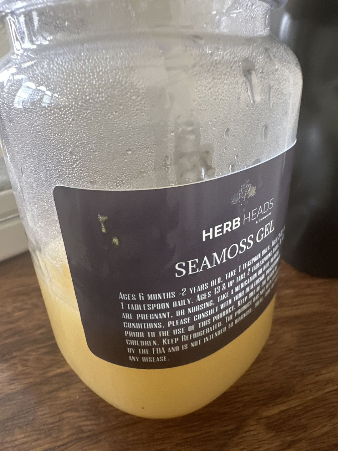 Customer photo review of Sea Moss Gel “The King of the Sea” Provides 92/102 minerals that the body needs