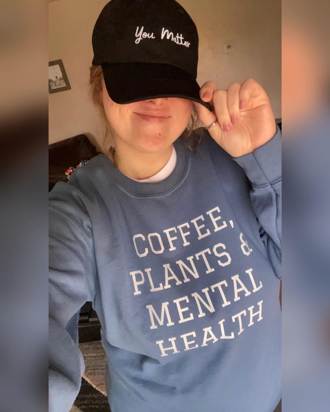 Customer photo review of You Matter Hat