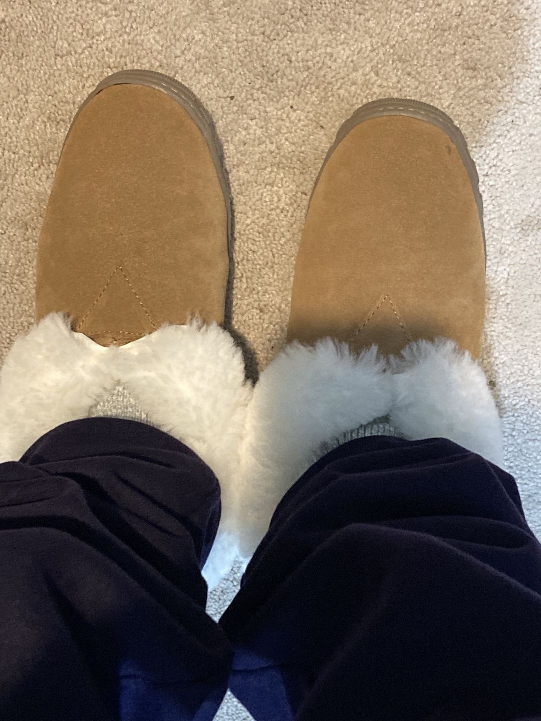 Customer photo review of LADIES SHEEPSKIN BOOTIE