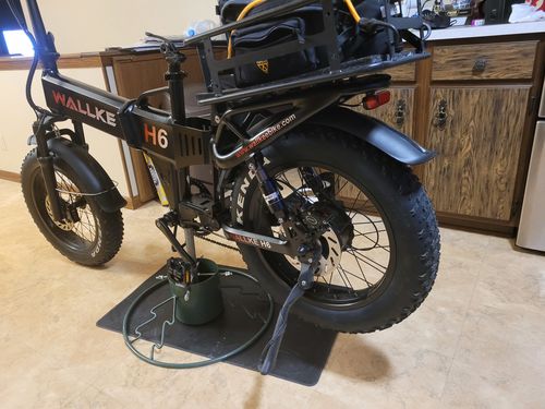 Customer photo review of Wallke H6 Dual Battery Folding Electric Bike