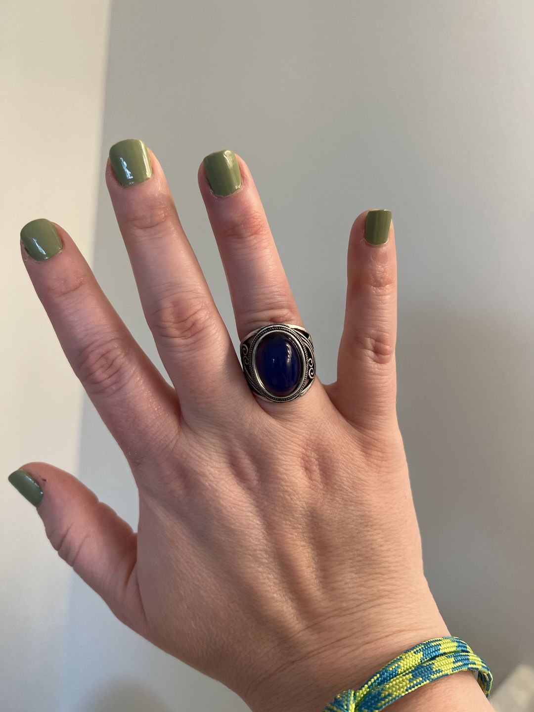 Customer photo review of New-Age Mood Ring