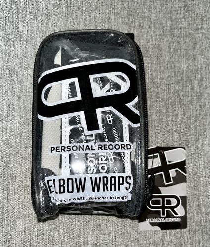 Customer photo review of Personal Record Premium Elbow Wraps - PR903 - Black Camo