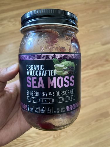 Customer photo review of Elderberry and Soursop Sea Moss Gel Trio
