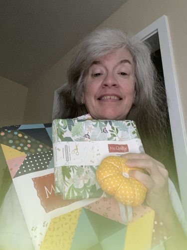 Customer photo review of Mrs Quilty Subscription Box