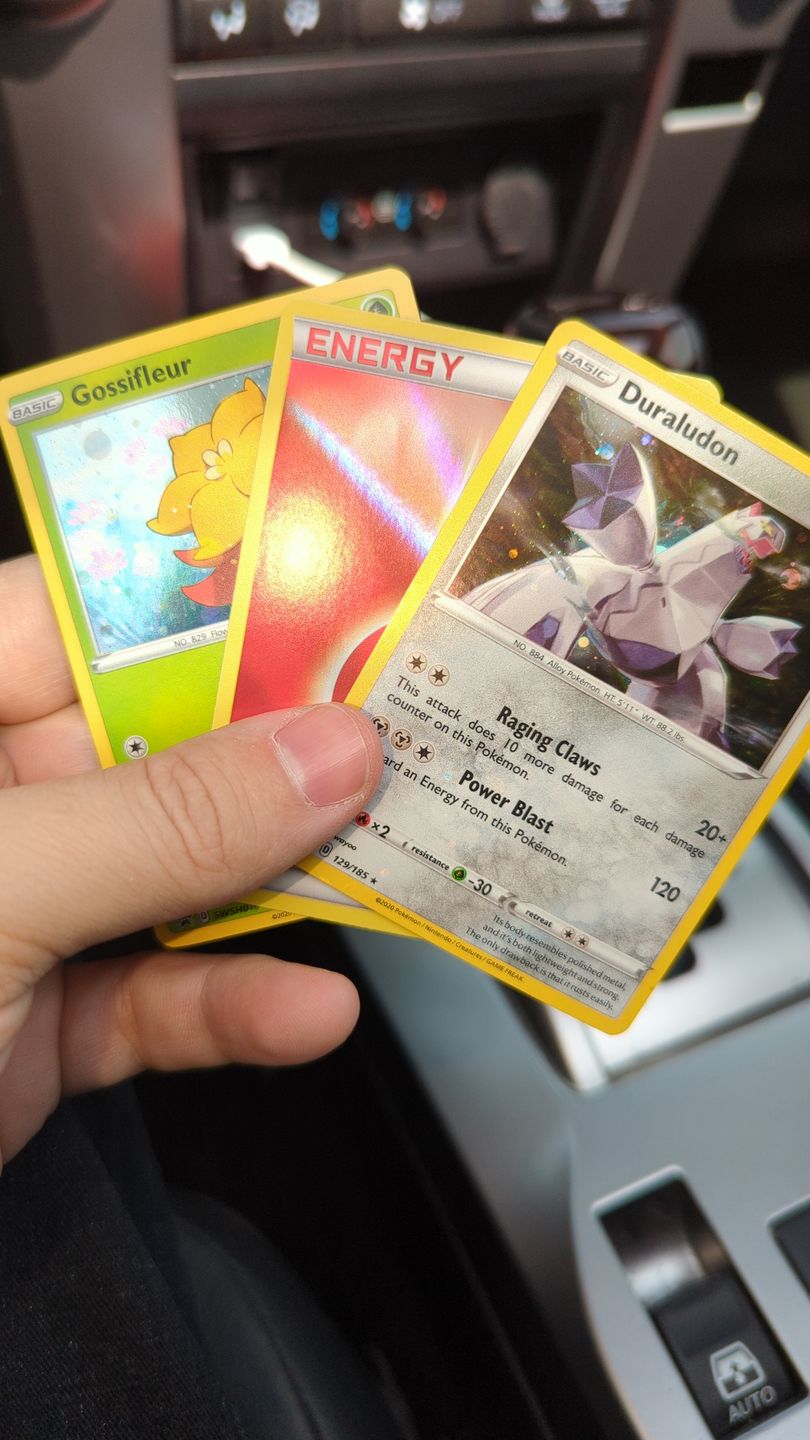 Customer photo review of Black Matte Standard Size Card Sleeves