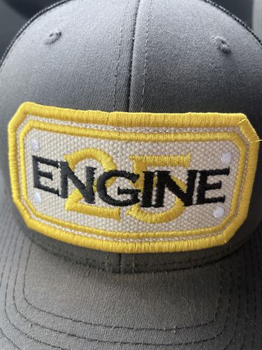 Customer photo review of "LAYOVER DESIGN" with custom back of hat