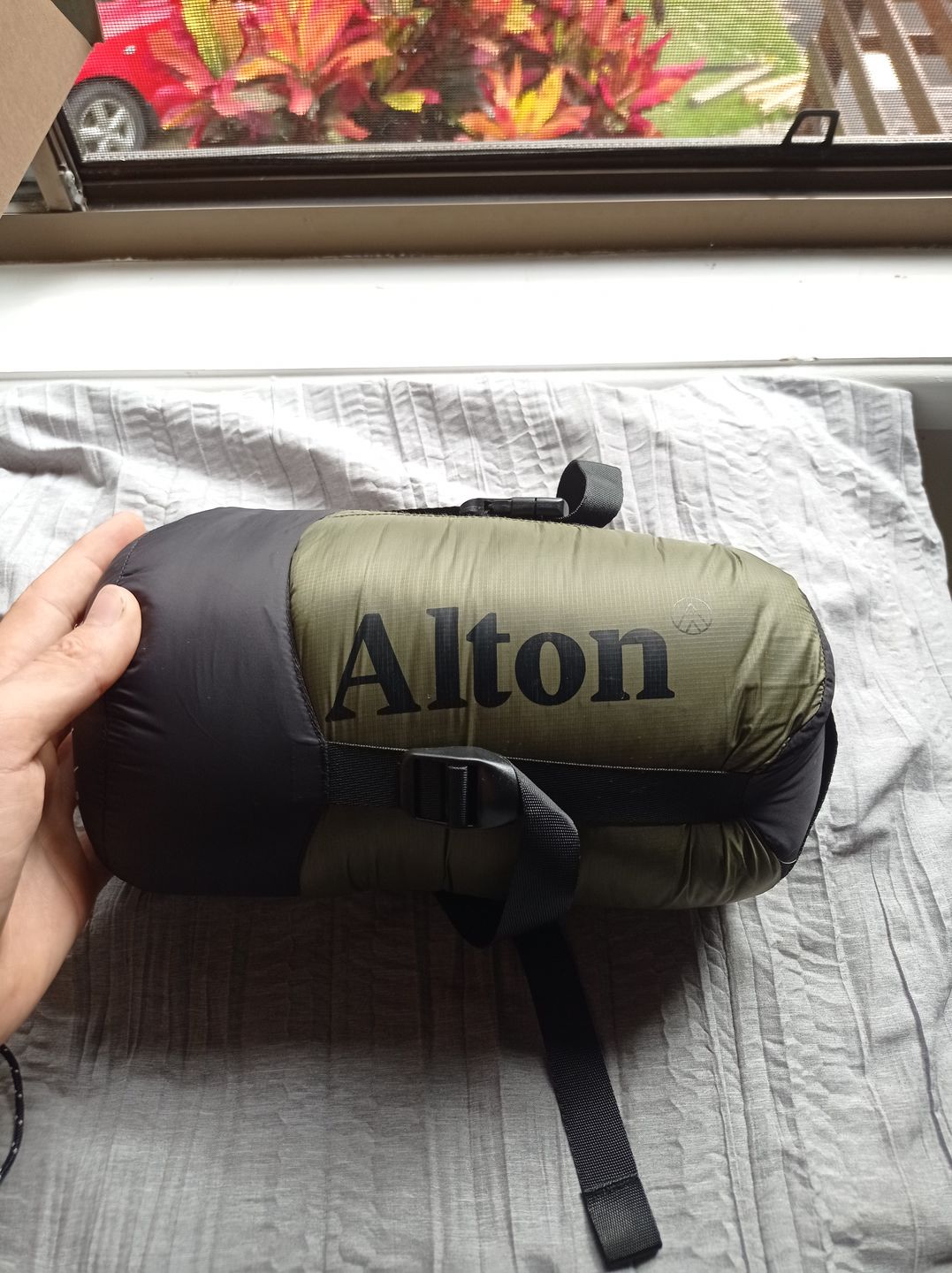 Customer photo review of Ultralight Summer Sleeping Bag