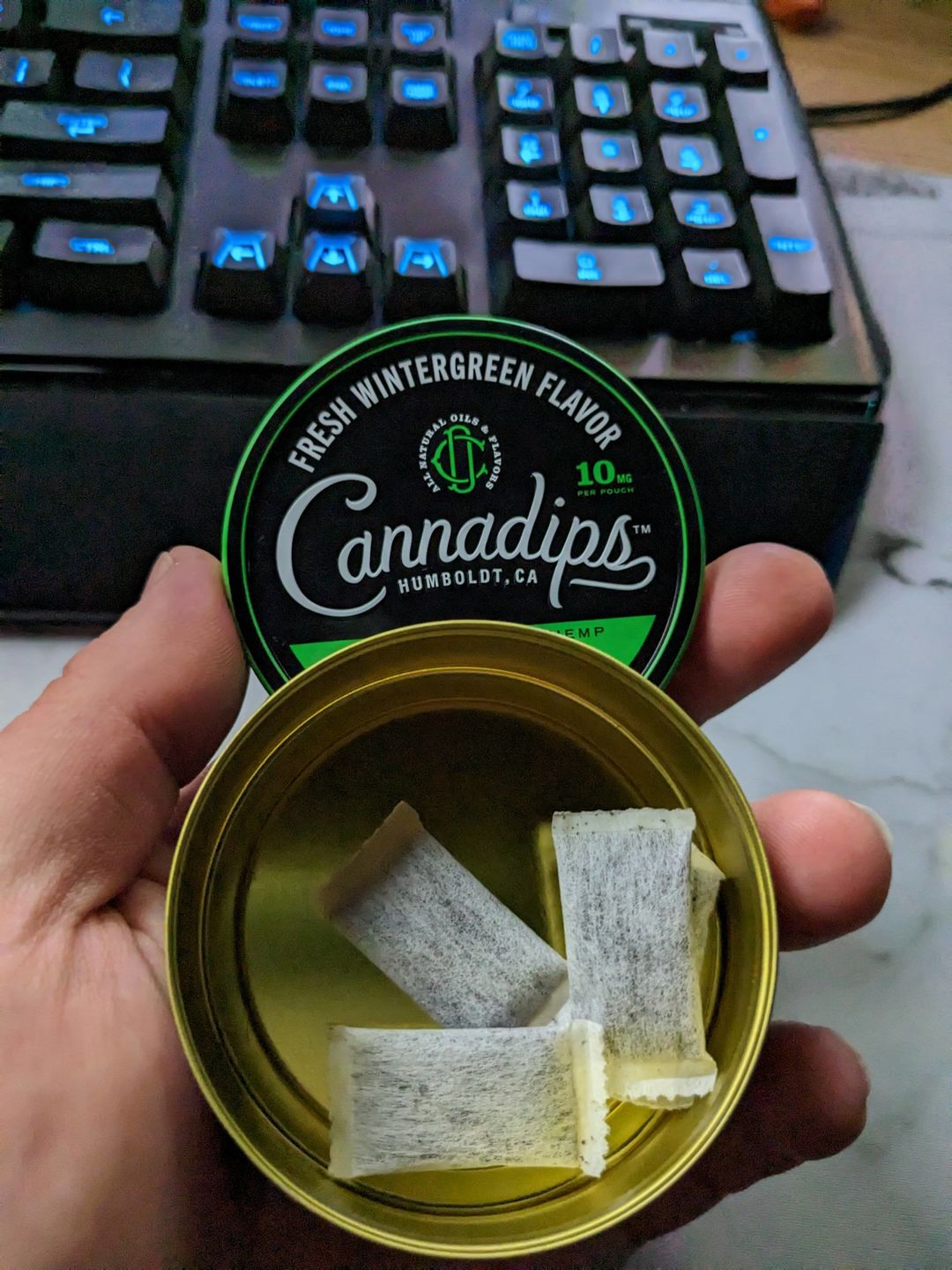 Customer photo review of Cannadips CBD