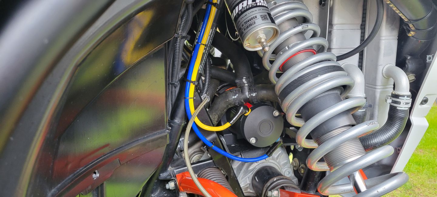 Customer photo review of OPENROAD 4500lbs ATV/UTV Winch with Synthetic Rope and Wireless Remotes