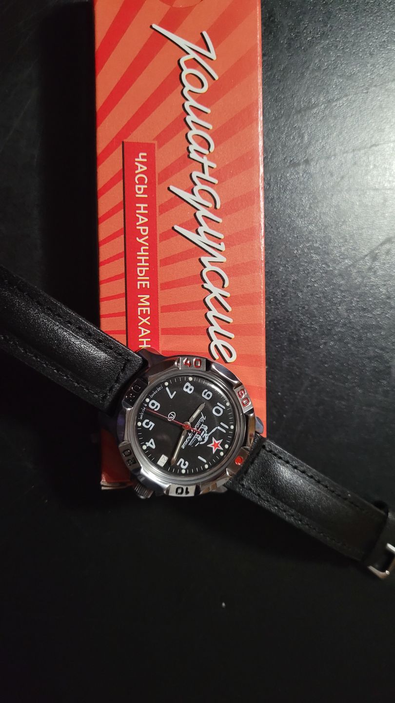 Customer photo review of Reloj Vostok Komandirskie 811306 A Cuerda Made in Russia 40mm [EXCLUSIVO]