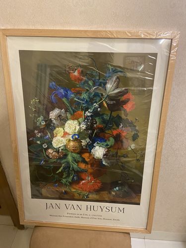 Customer photo review of Jan Van Huysum - Flowers In An Urn