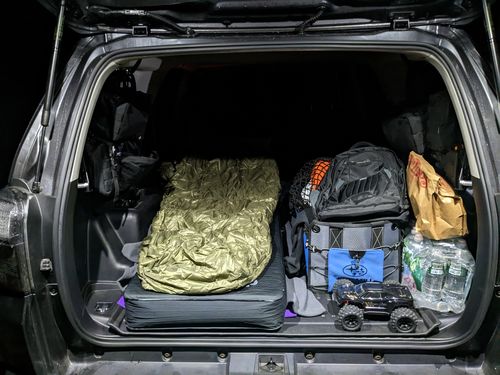 Customer photo review of Deepsleep Solo Mat for Toyota 4Runner