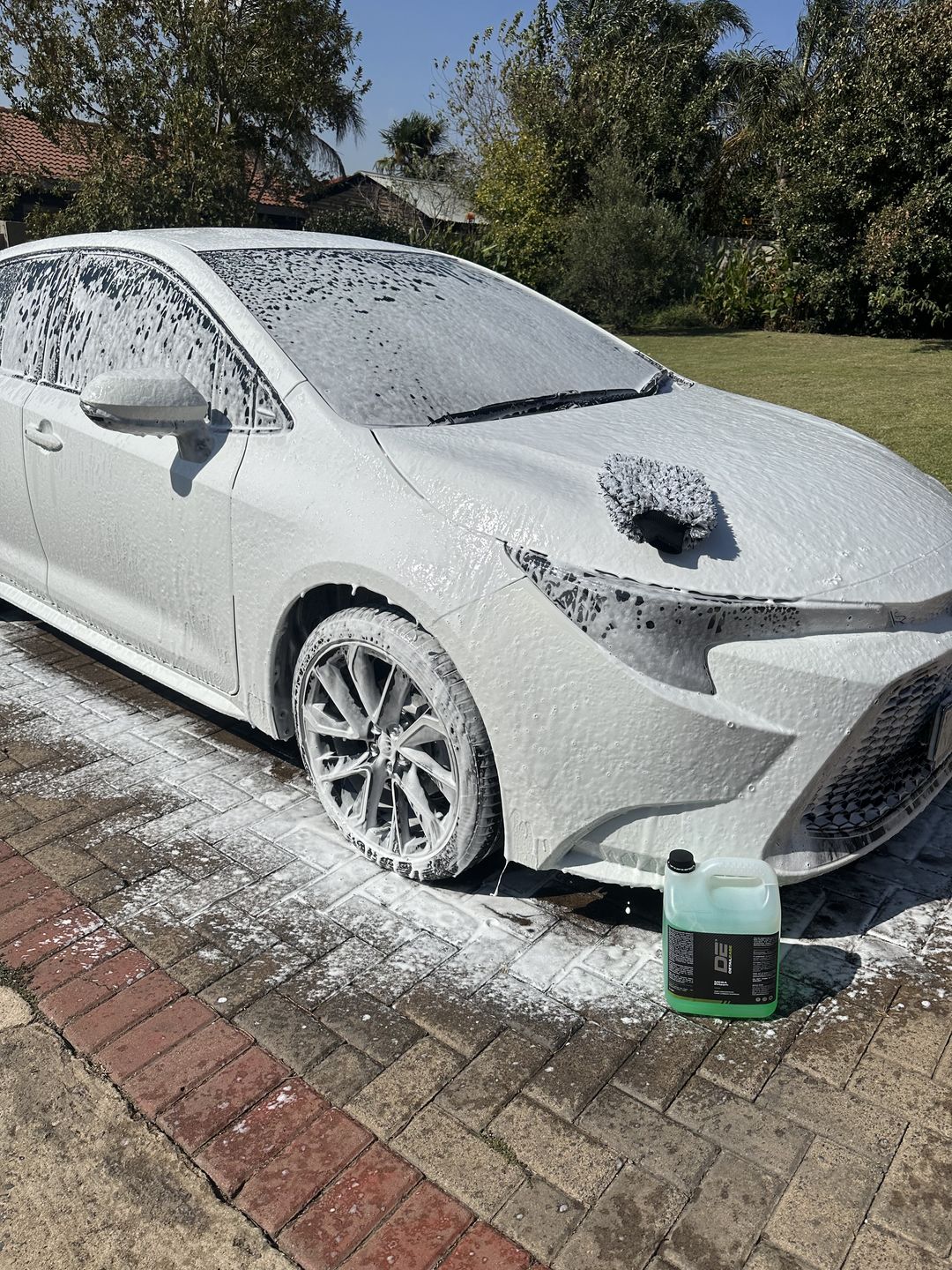 Customer photo review of Microfiber Wash Mitt