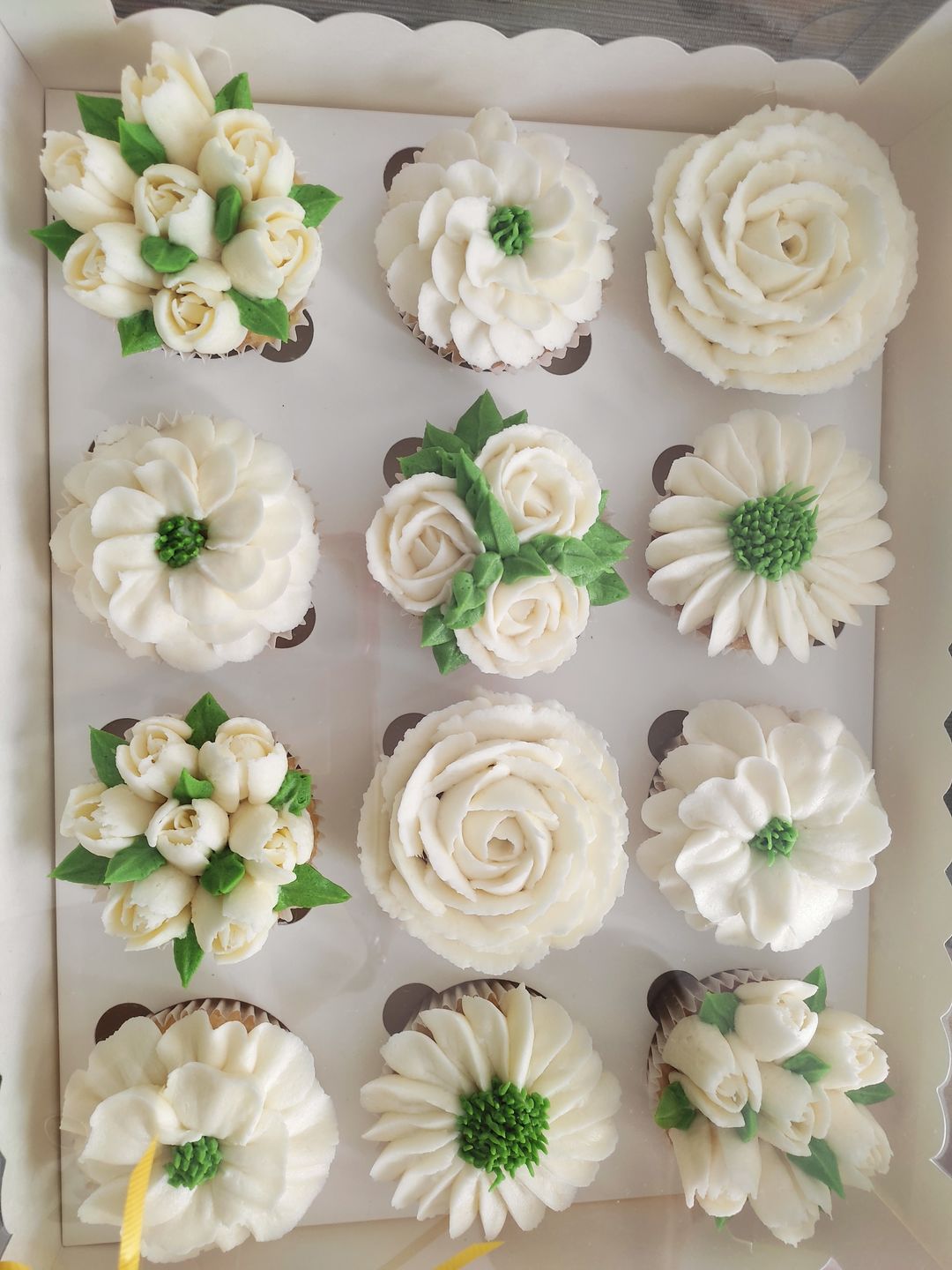 Customer photo review of Cupcakes Florales Morado con Lila