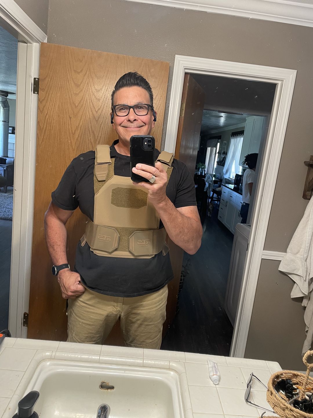 Customer photo review of RTS Tactical Advanced Sleek 2.0 Level III+ Lightweight 5.9 LBS.
