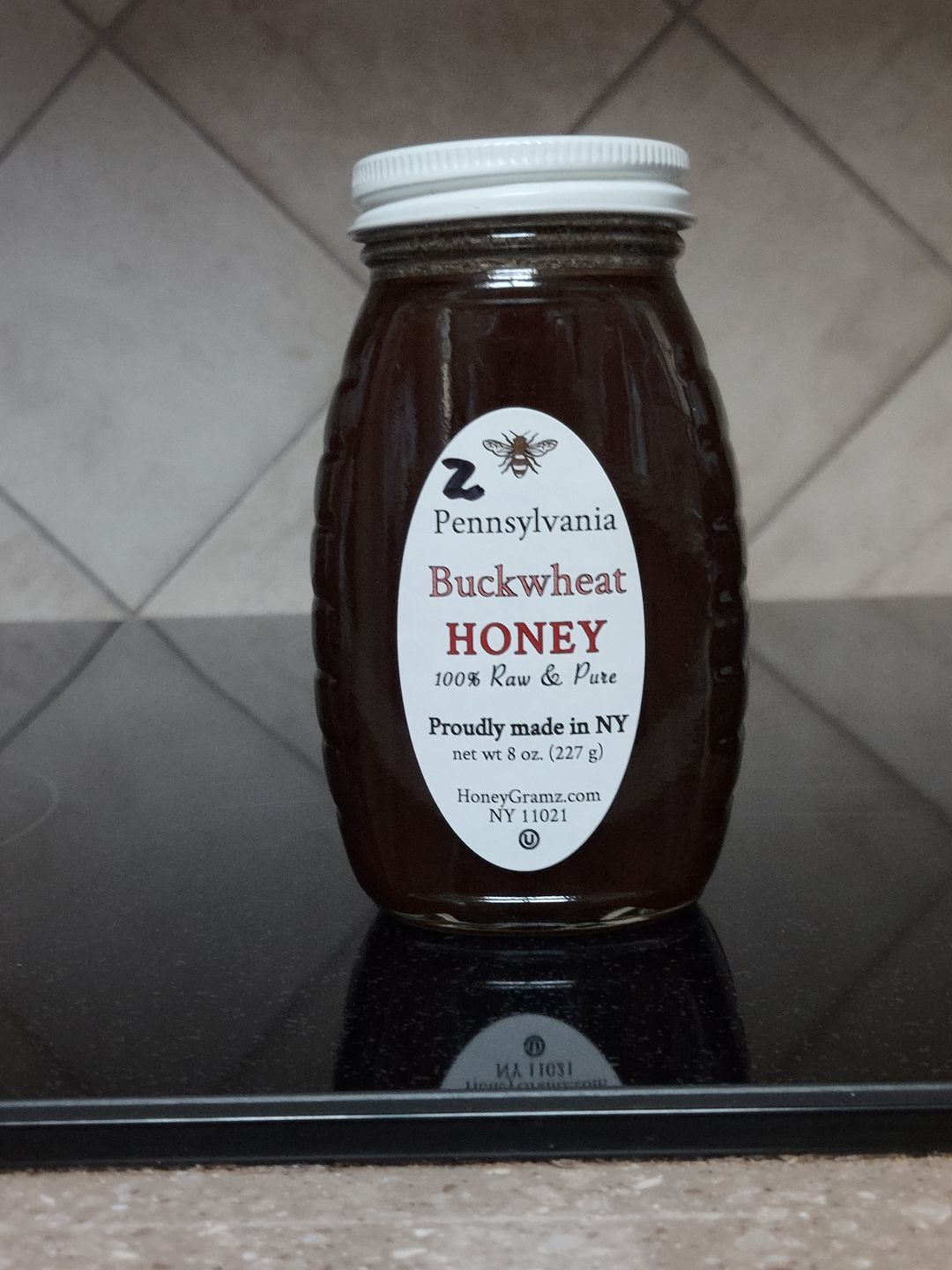 Customer photo review of Buckwheat Honey
