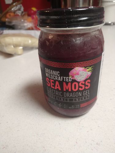 Customer photo review of Electric Dragon Sea Moss Gel Trio