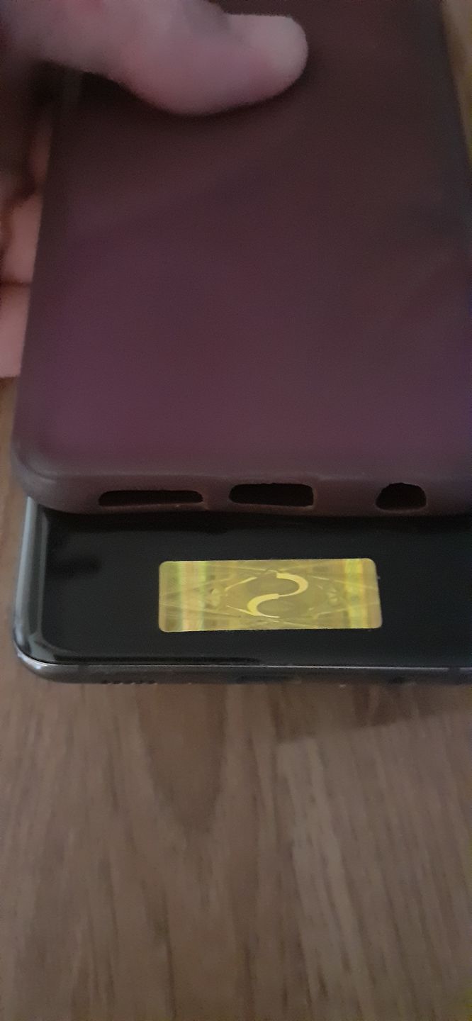 Customer photo review of Cellular Protect EMF Strips