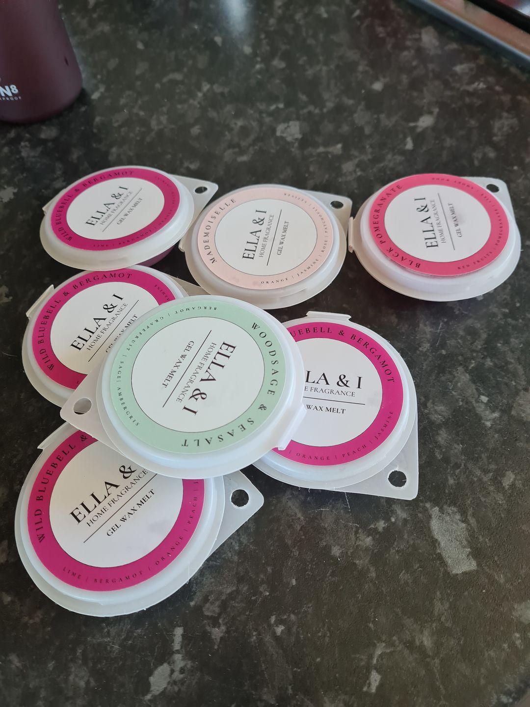 Customer photo review of Wild Bluebell & Bergamot Gel Melt