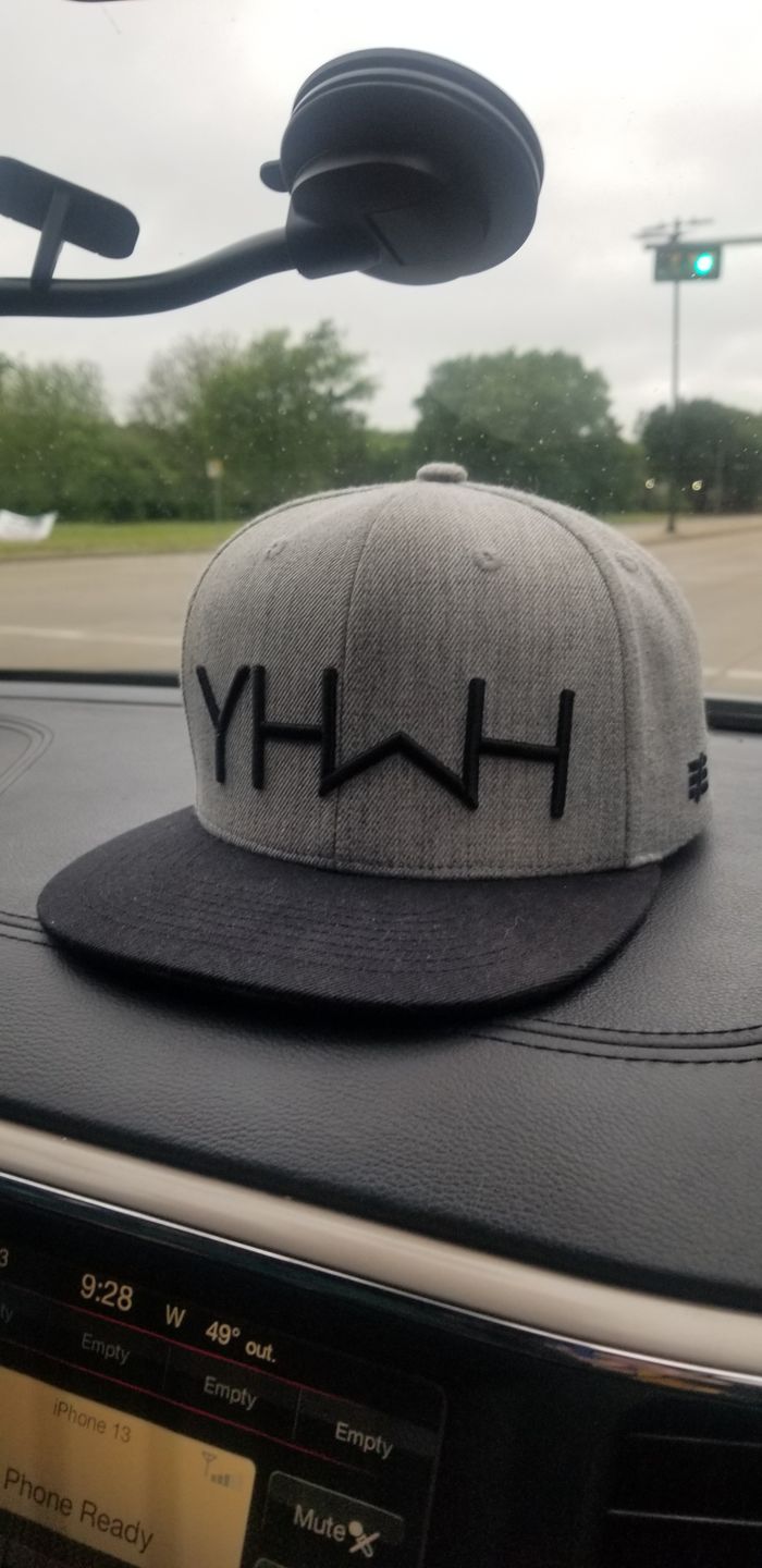 Customer photo review of YHWH - Heather Gray SB (Product of Grace Series)