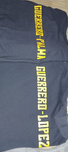 Customer photo review of Last Name/City Add-On