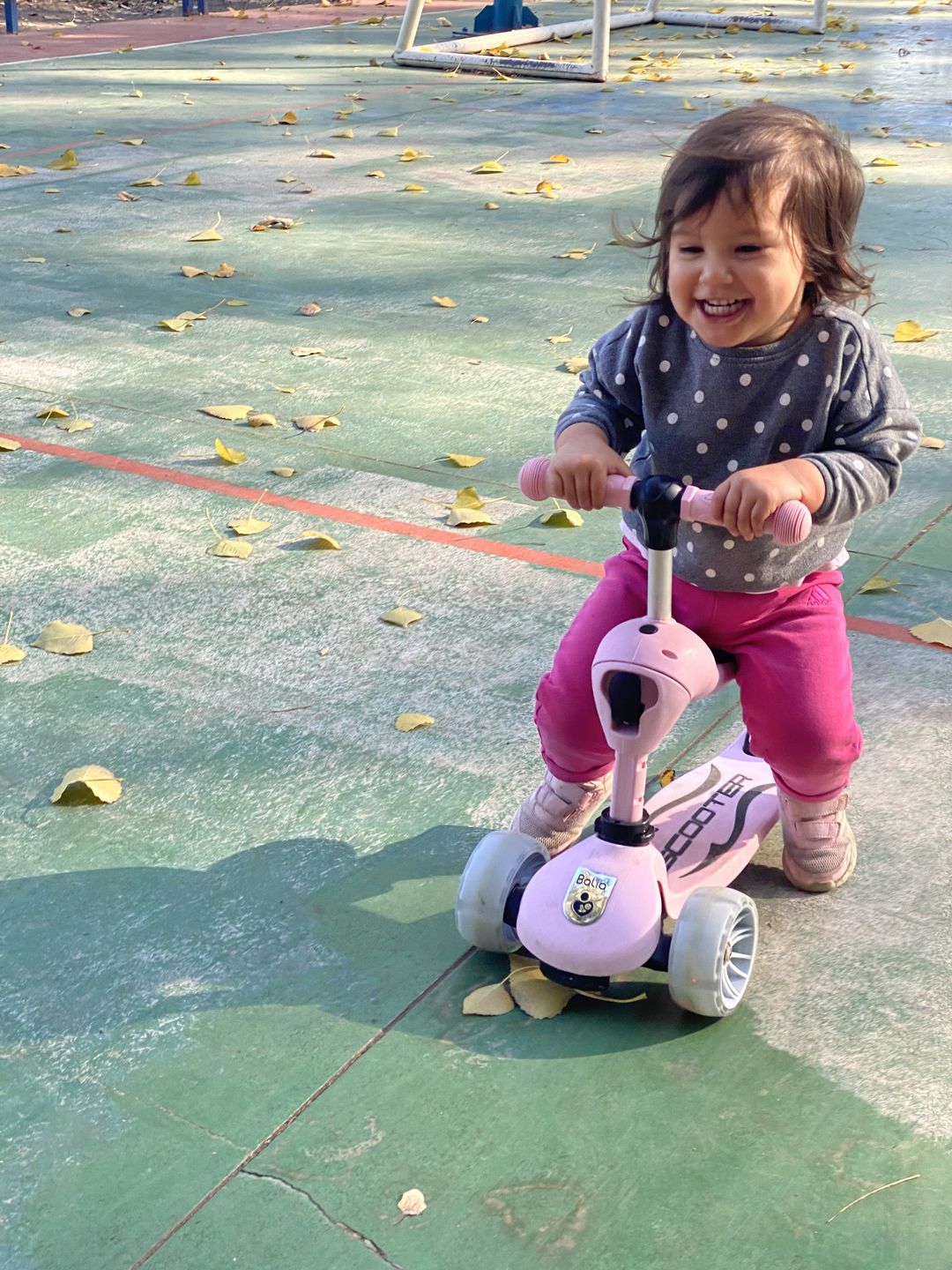 Customer photo review of Scooter para niños y niñas 3 en 1