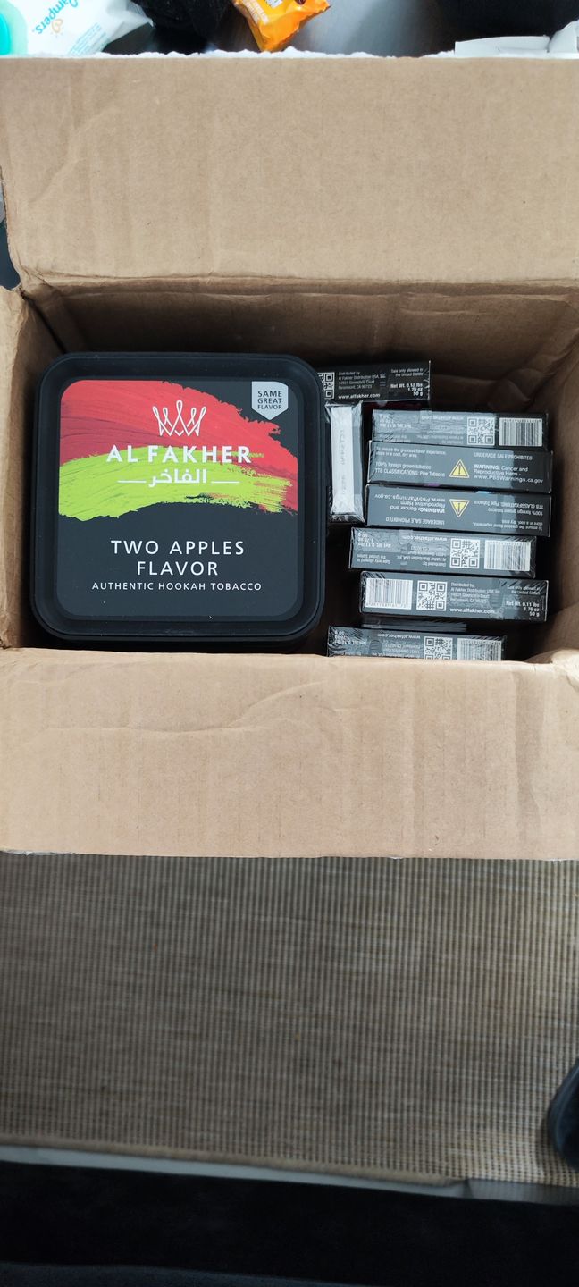 Customer photo review of Al Fakher Shisha 50g
