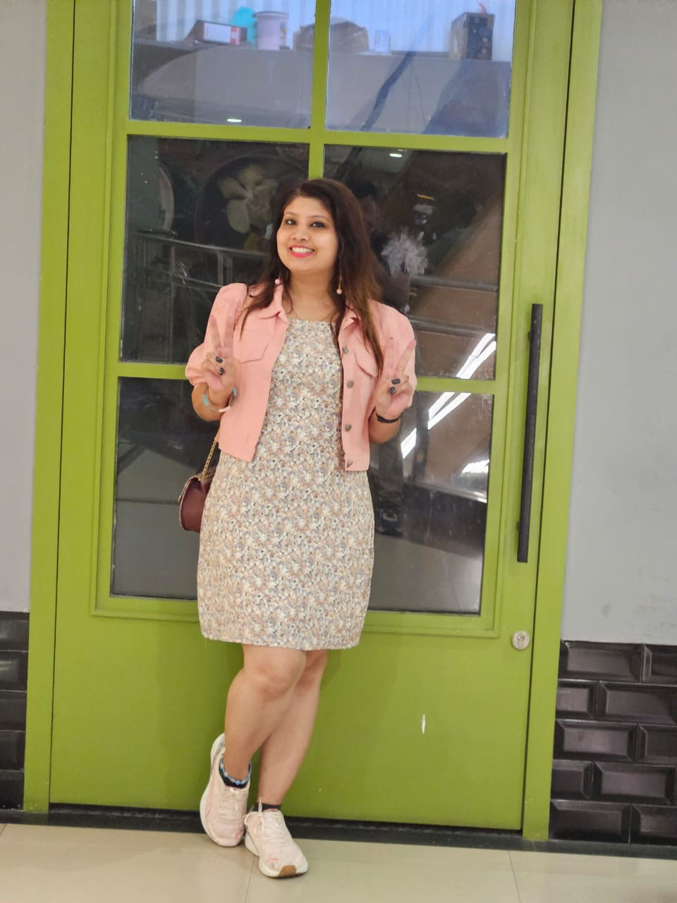 Customer photo review of Carol Set of Dress and Jacket