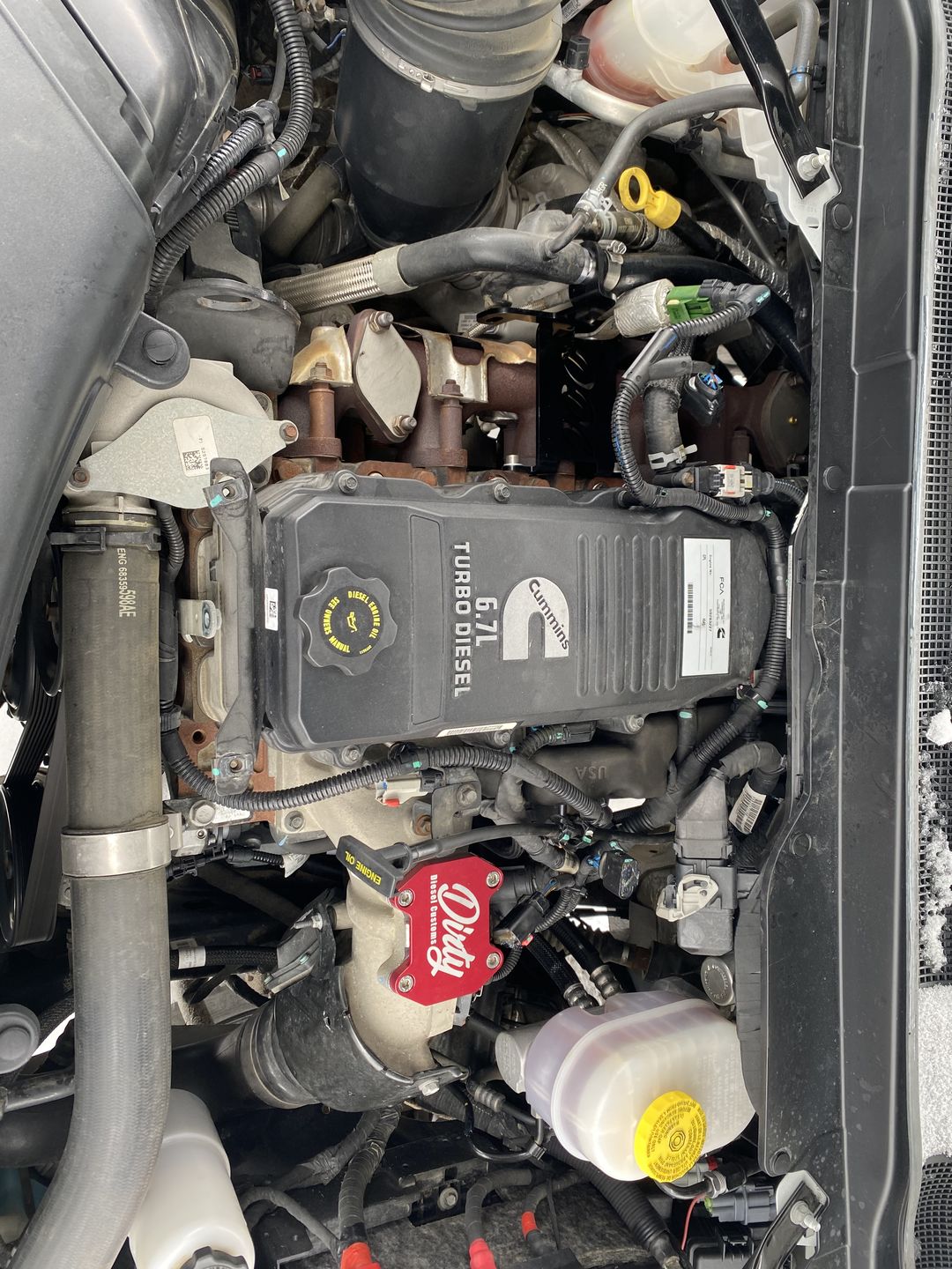 Customer photo review of 2009-2024 Cummins Dirty EGR/Cooler Delete (I67-EGR-A006)