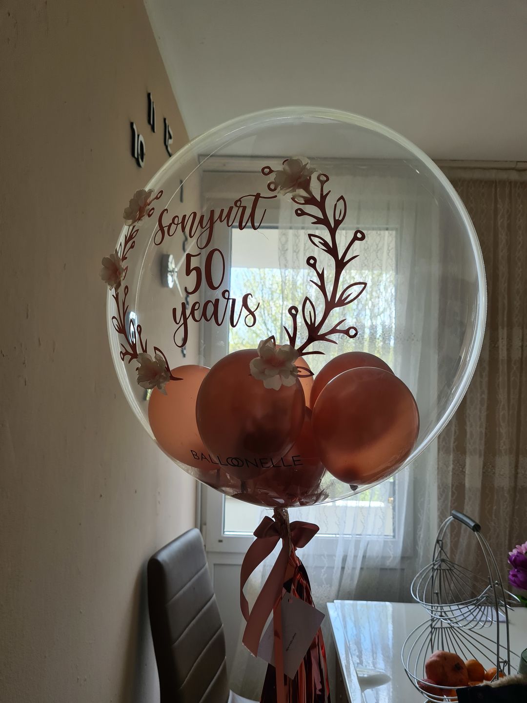 Customer photo review of Nude Designer Ballon