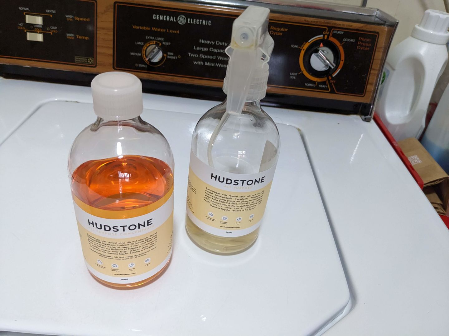 Customer photo review of All Purpose Laundry Spray Concentrate Refill (Makes 10 - 15 bottles)