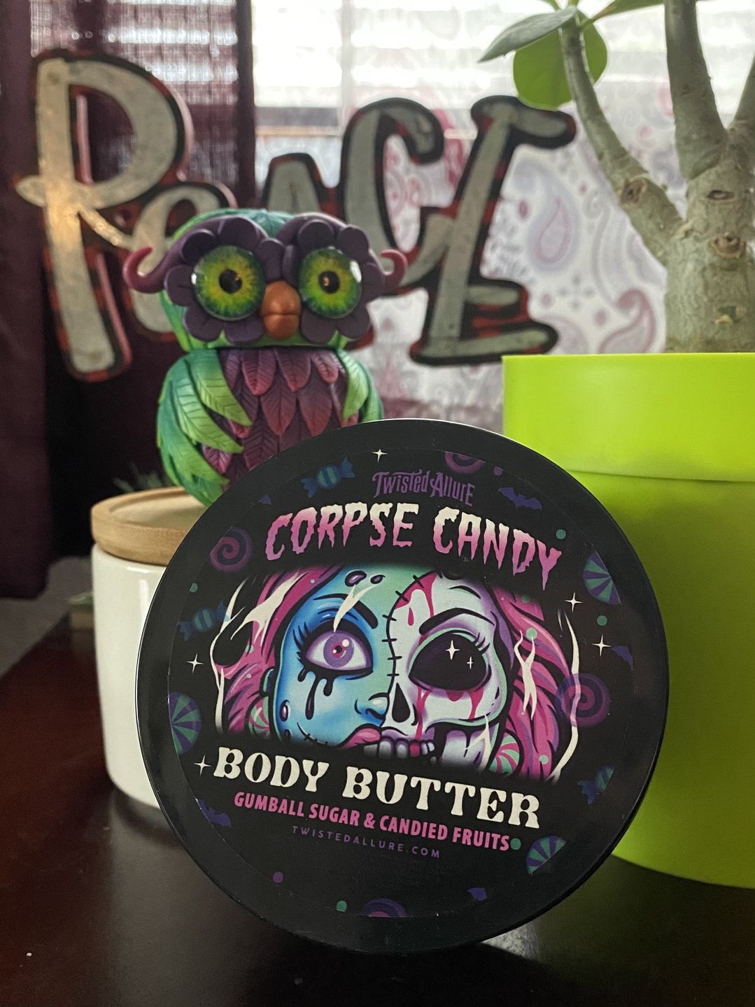 Customer photo review of Corpse Candy Body Butter (Gumball sugar & Candy Fruits)