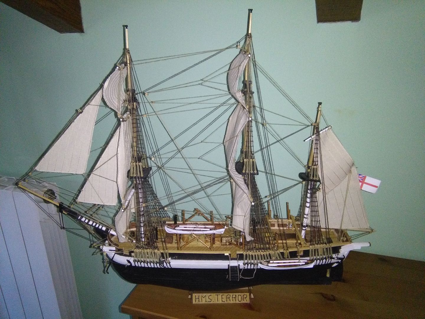 Customer photo review of Maqueta Barco HMS Terror