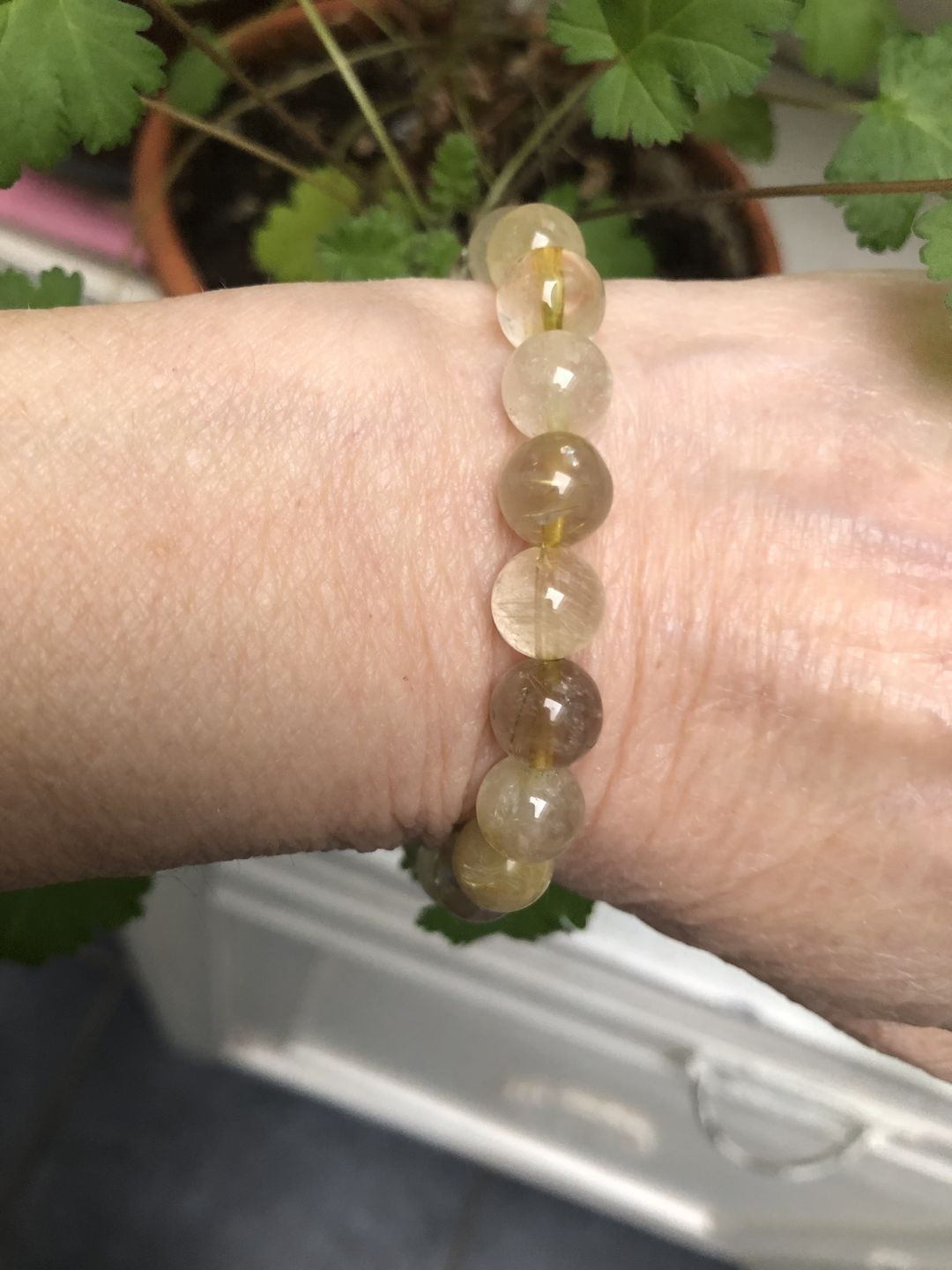Customer photo review of Bracelet Quartz Rutile