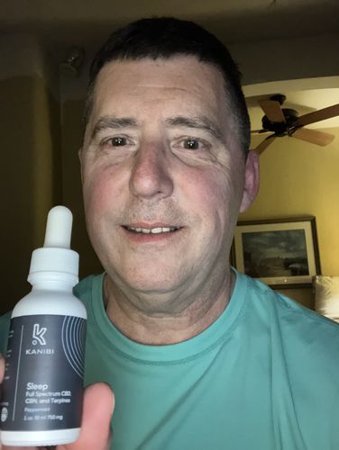 Customer photo review of SLEEP - CBD and CBN Nighttime Blend