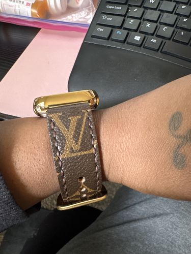 Customer photo review of Classic custom apple watch band