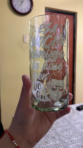 Customer photo review of VASOS DEL BARRIO FINO - JUEGO DE 6 VASOS