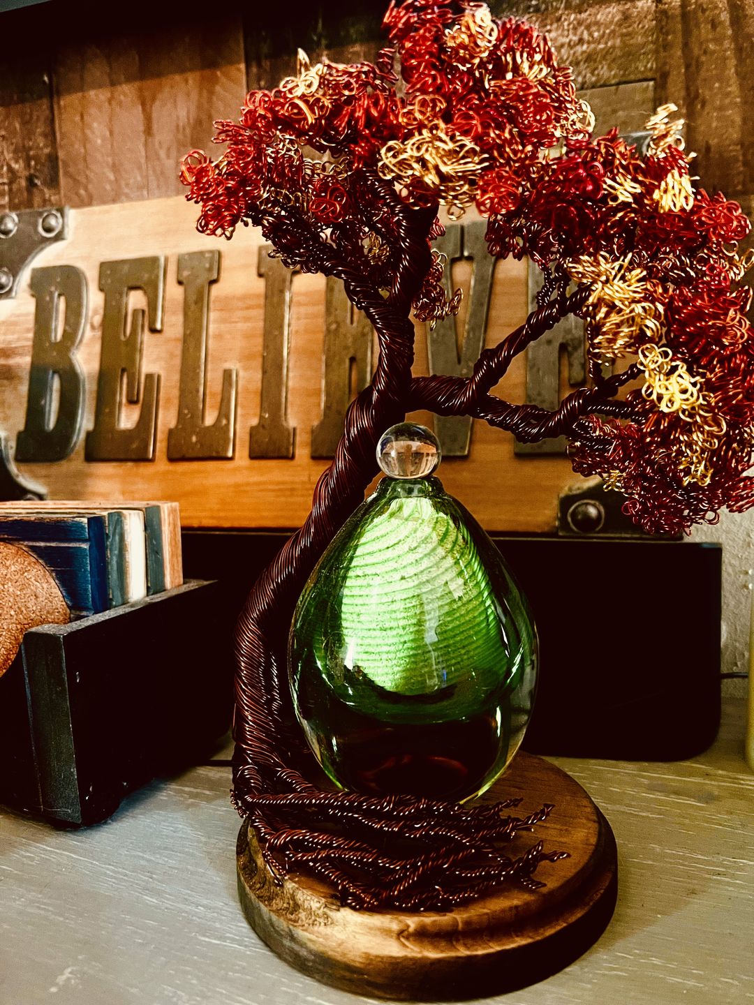 Customer photo review of Autumn Sunshine Tree Of Life - TREE ONLY