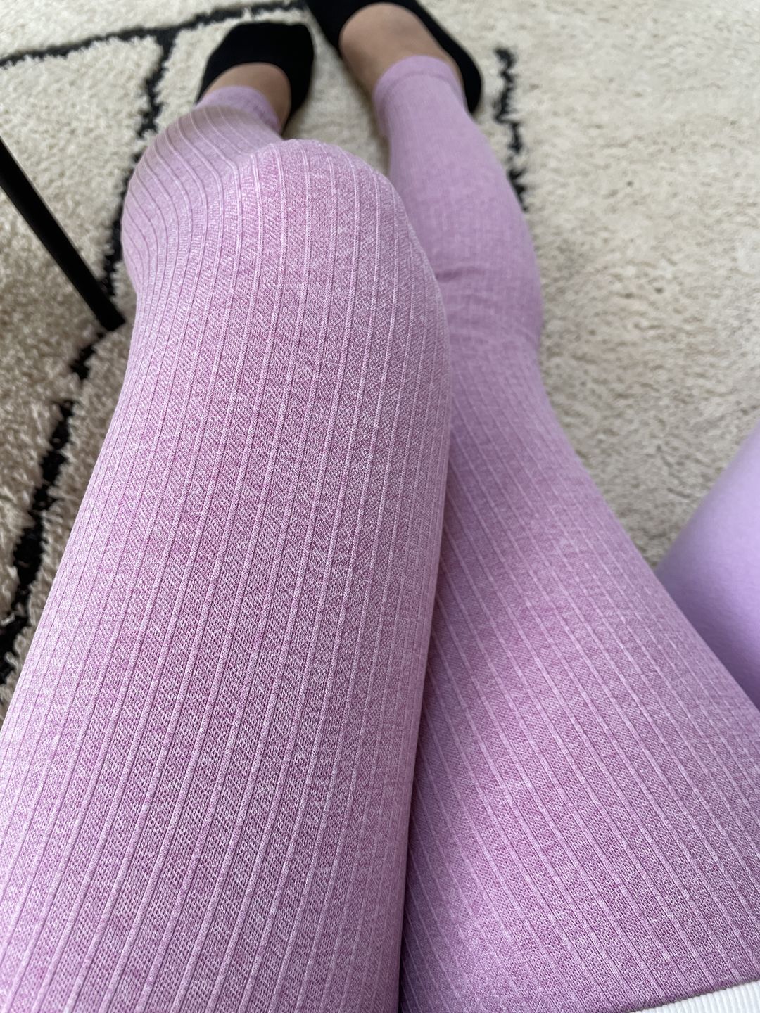 Customer photo review of ZOMIGEN｜細リブ レギンス ベーシック