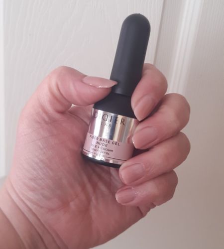 Customer photo review of Fiber base gel "Didier Lab", Nude, 10ml