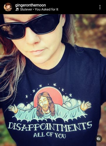 Customer photo review of Premium Disappointments All Of You Old School T-shirt